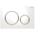 115.882.KK.1 White Plate with Gold Trim +$254.00